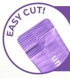 EASY CUT! 이라고 쓴 원 안의 스틱 절취선