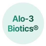 민트 원 안의 글자 Alo-3 Biotics®
