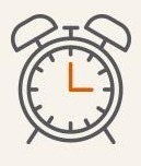 자명종 시계 아이콘