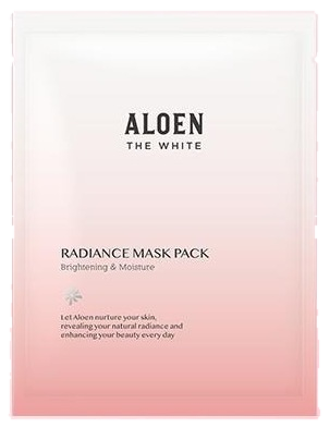 알로엔 더화이트 래디언스 마스크팩 파우치 (RADIANCE MASK PACK Brightening & Moisture)